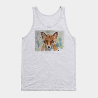 Red Fox Portrait Tank Top